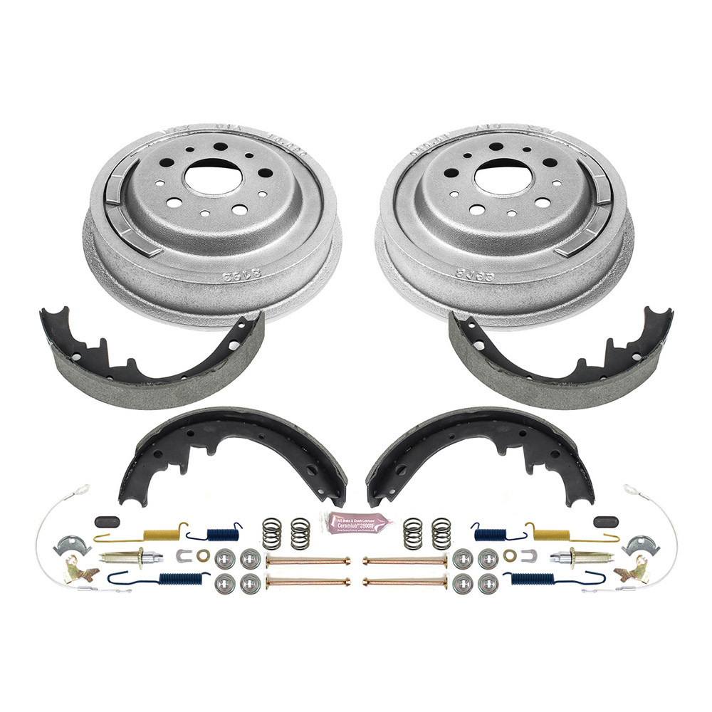 Ford ranchero drum brake shoe and drum kit