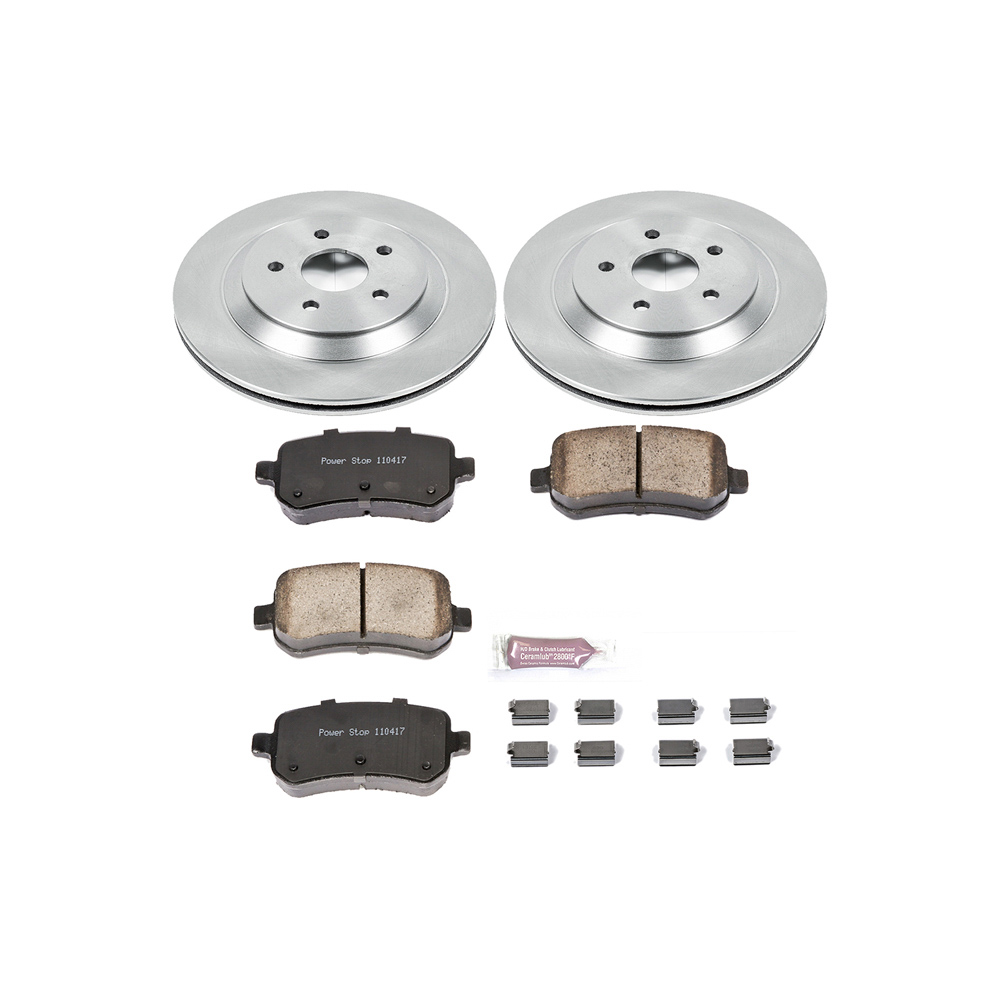 Ford freestar performance disc brake pad and rotor kit