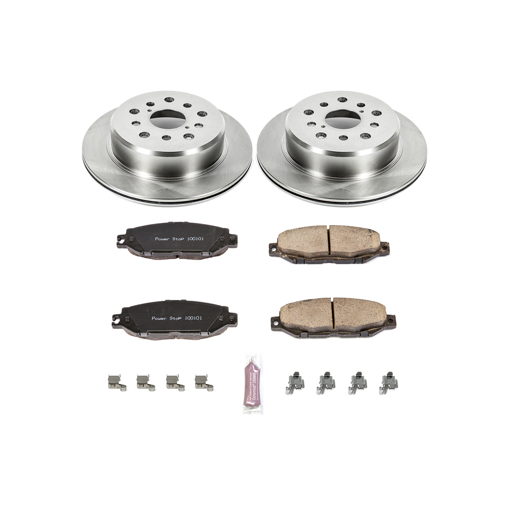 1998 Lexus Sc400 performance disc brake pad and rotor kit