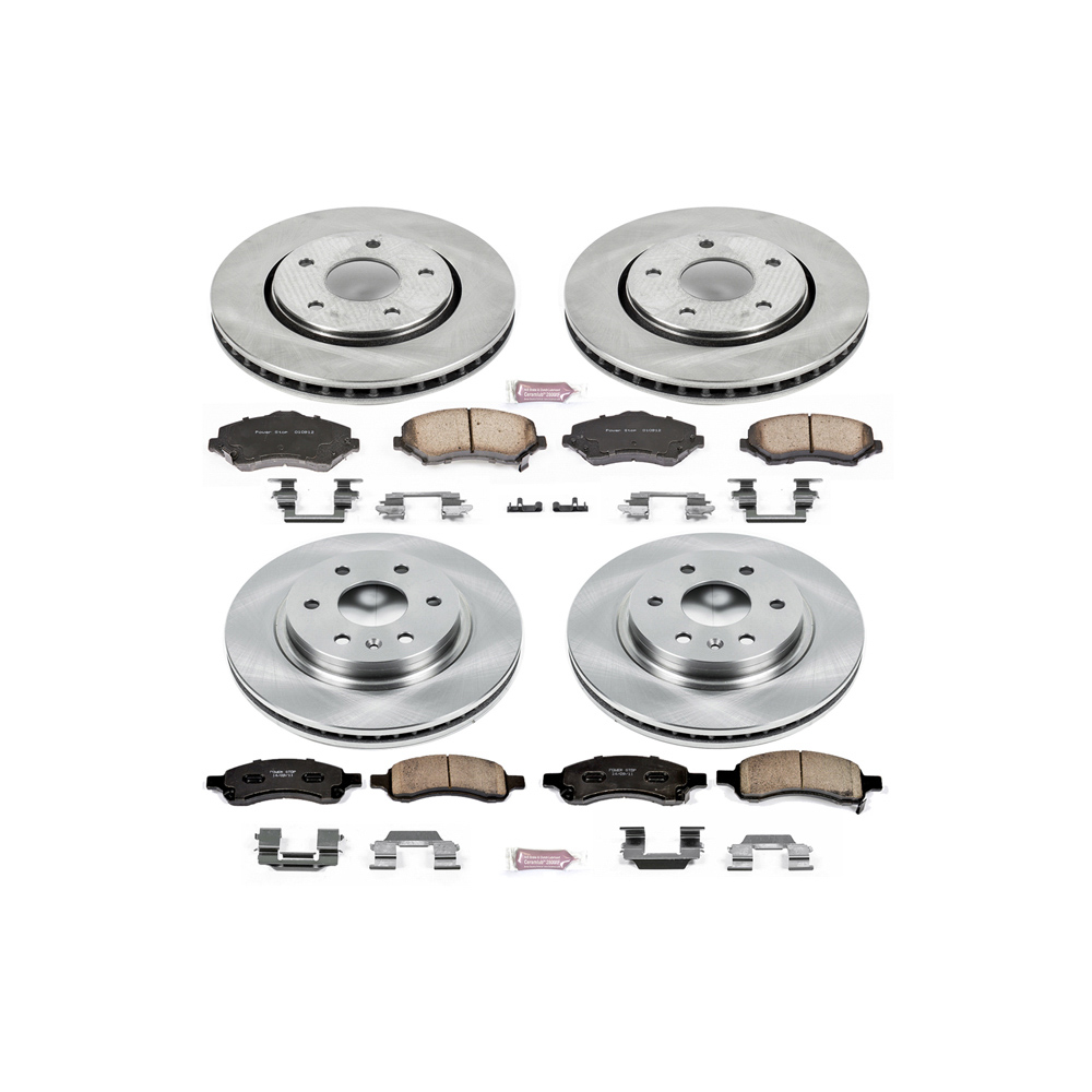 2009 Chevrolet Traverse Performance Disc Brake Pad and Rotor Kit