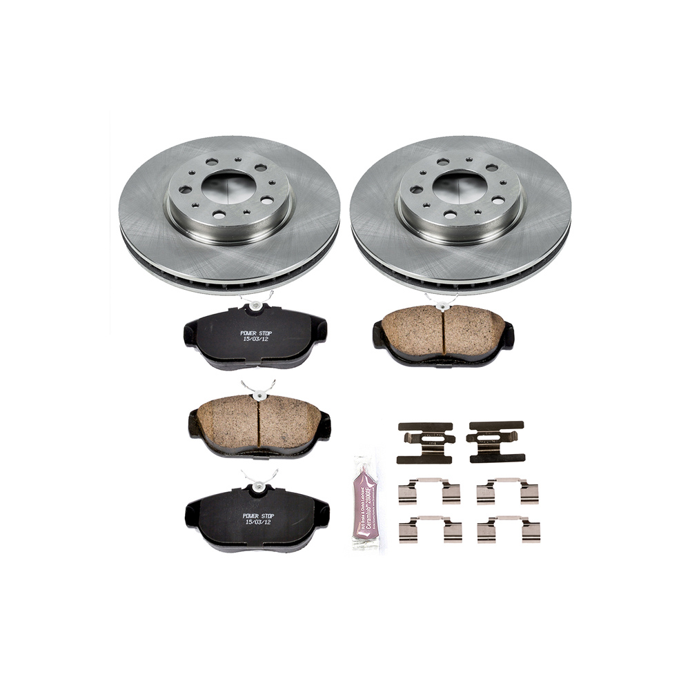 Volvo v90 performance disc brake pad and rotor kit