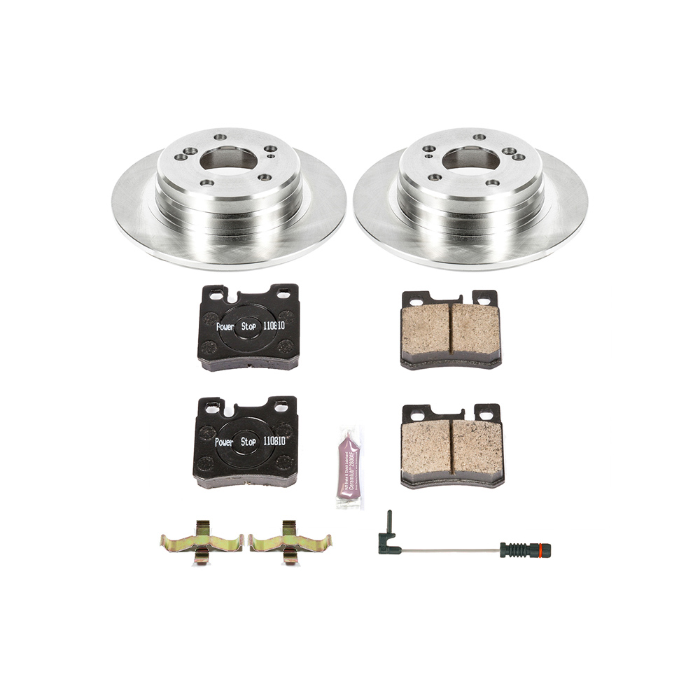 Mercedes Benz 300sl performance disc brake pad and rotor kit