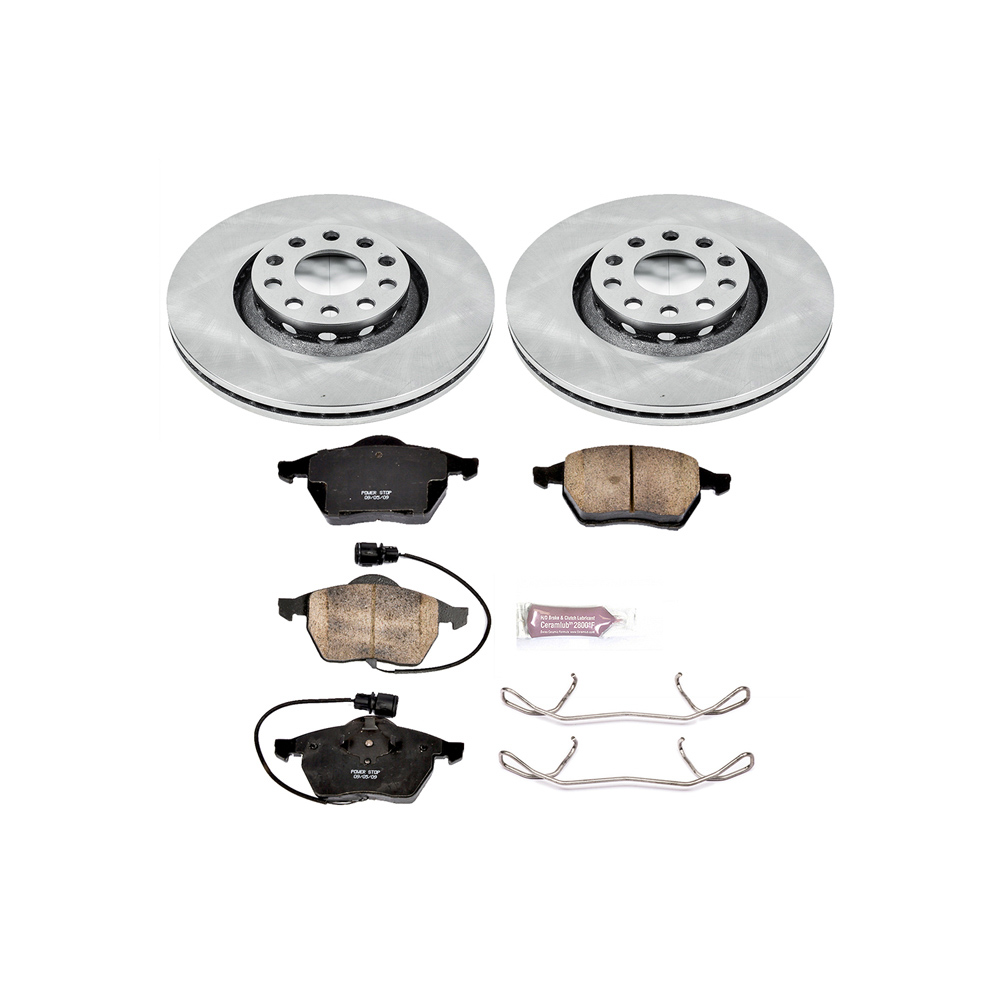 Audi a8 performance disc brake pad and rotor kit
