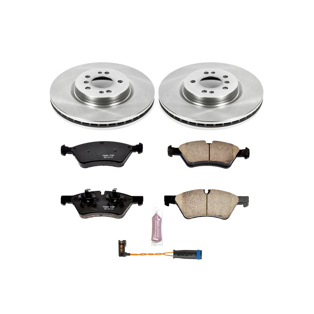 Mercedes Benz r320 performance disc brake pad and rotor kit