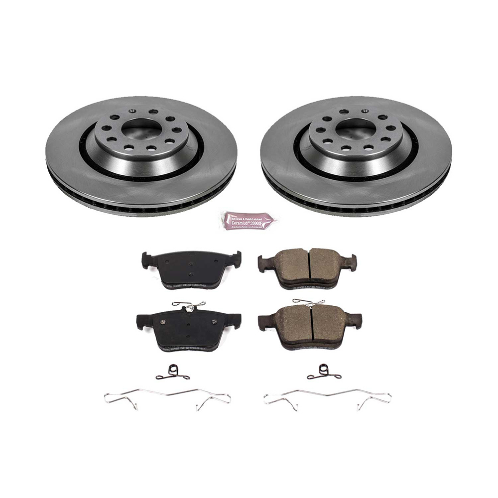  Audi rs3 performance disc brake pad and rotor kit 