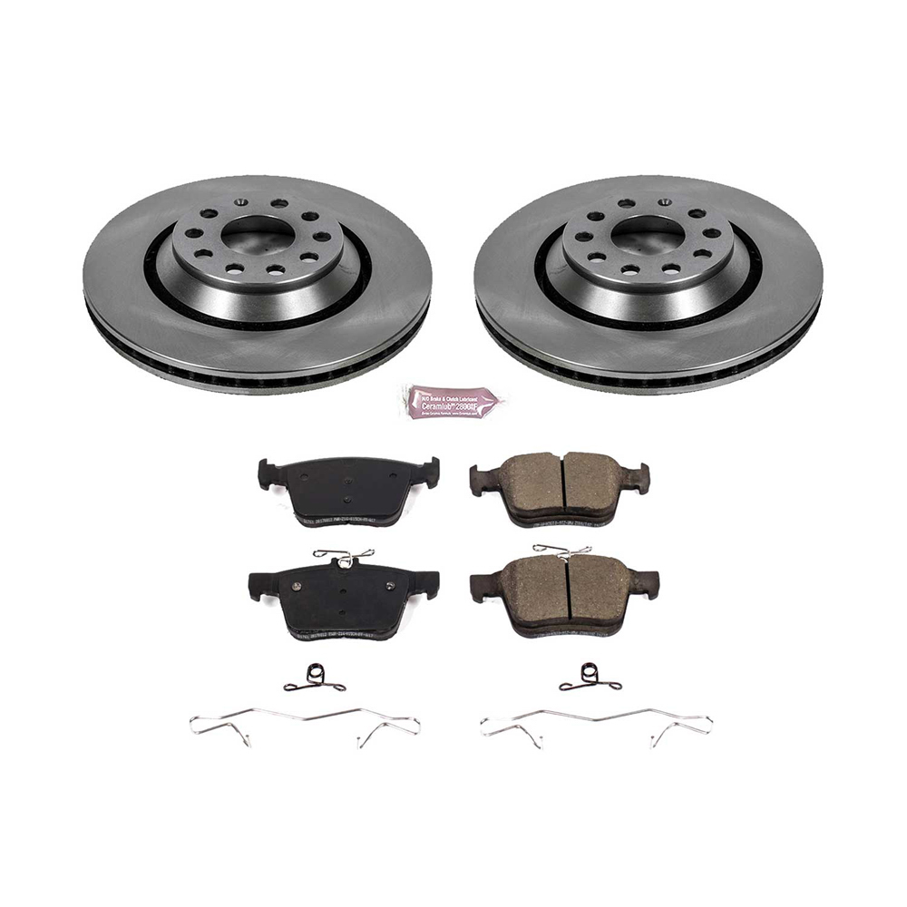Audi rs3 performance disc brake pad and rotor kit