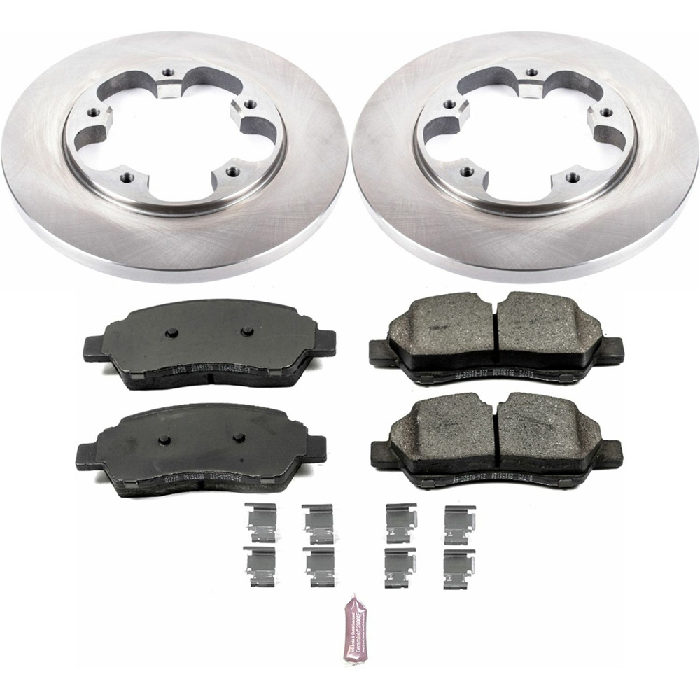 2019 Ford transit-350 performance disc brake pad and rotor kit