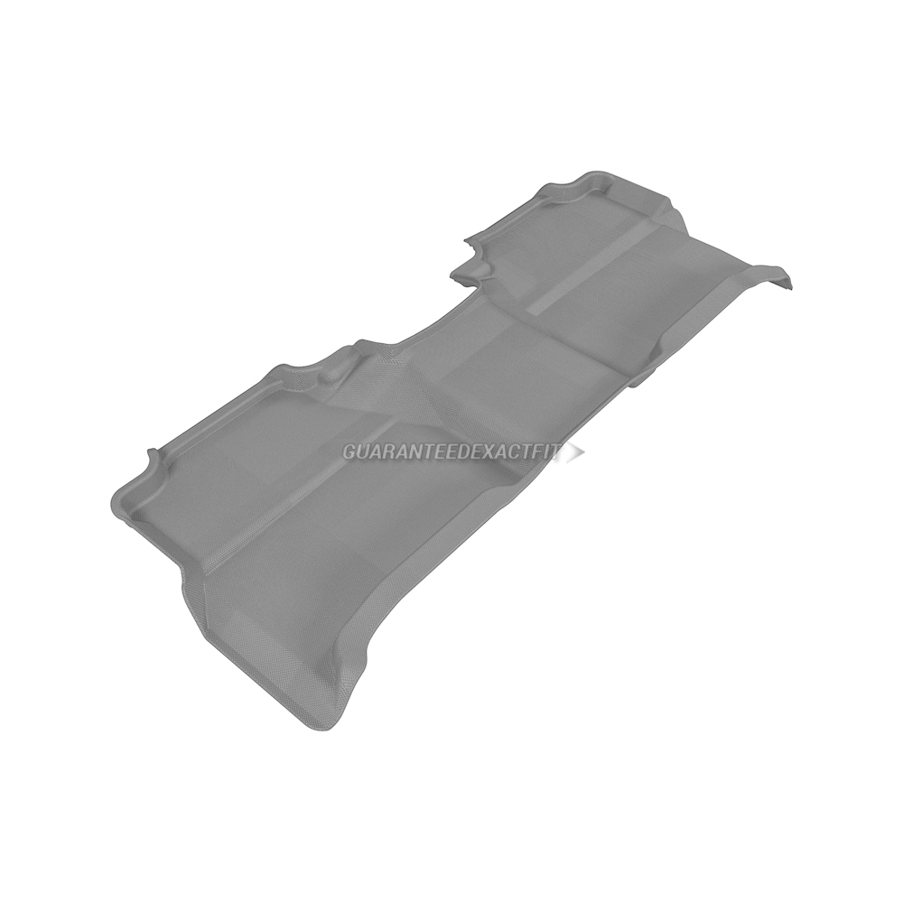 2012 Nissan Frontier Floor Mat Set Crew Cab Pickup KaguGray Not For Use w/ Subwoofer V6