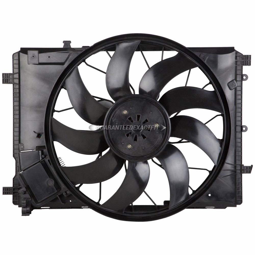  Mercedes Benz CLS63 AMG S Cooling Fan Assembly 