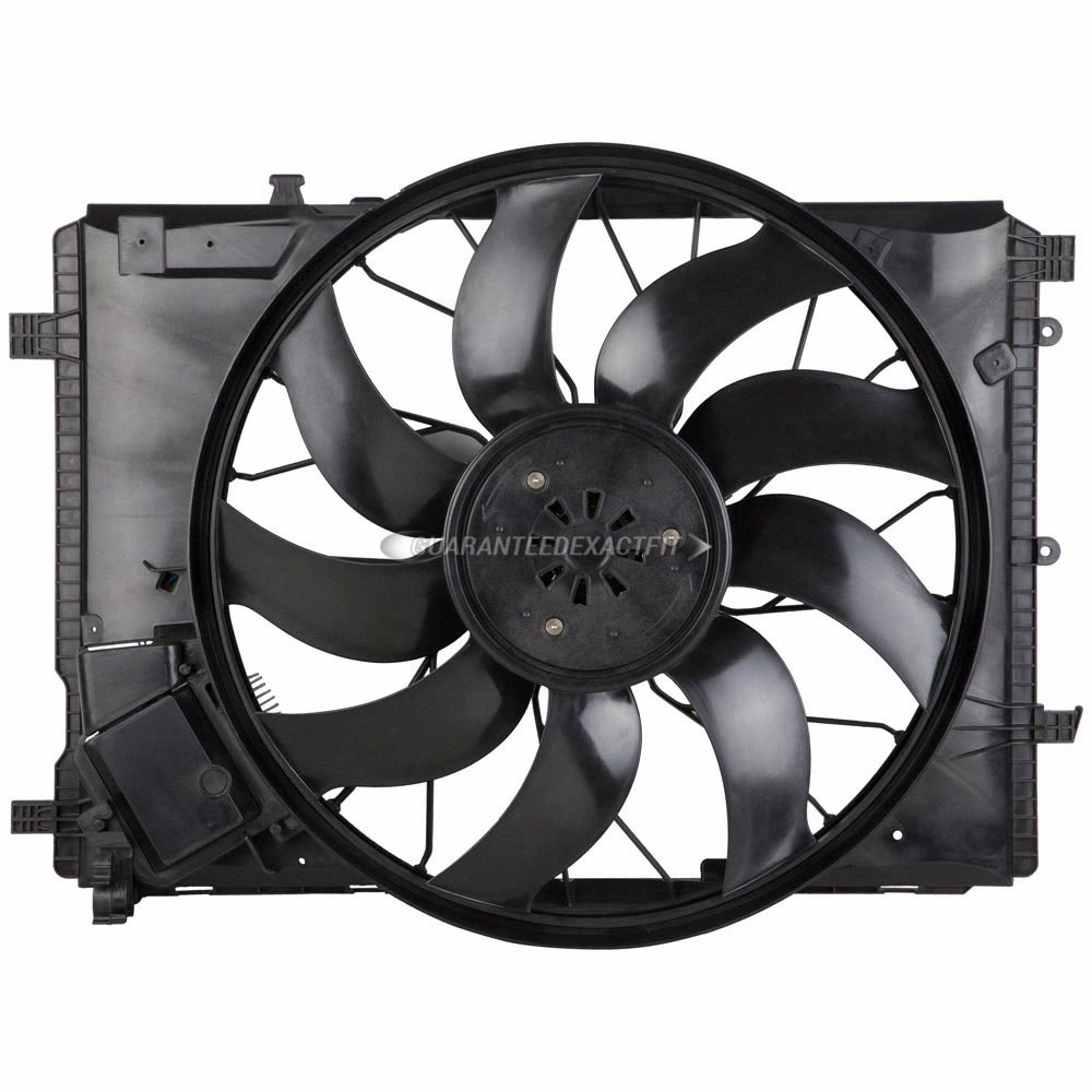  Mercedes Benz GLA45 AMG Cooling Fan Assembly 