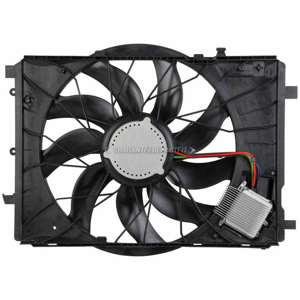 2017 Mercedes Benz E400 Cooling Fan Assembly