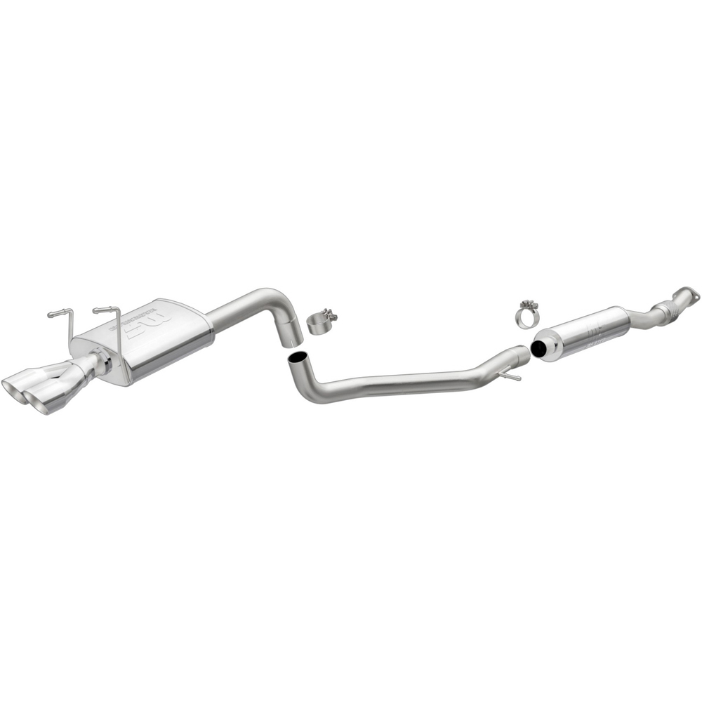 2012 Fiat 500 performance exhaust system 