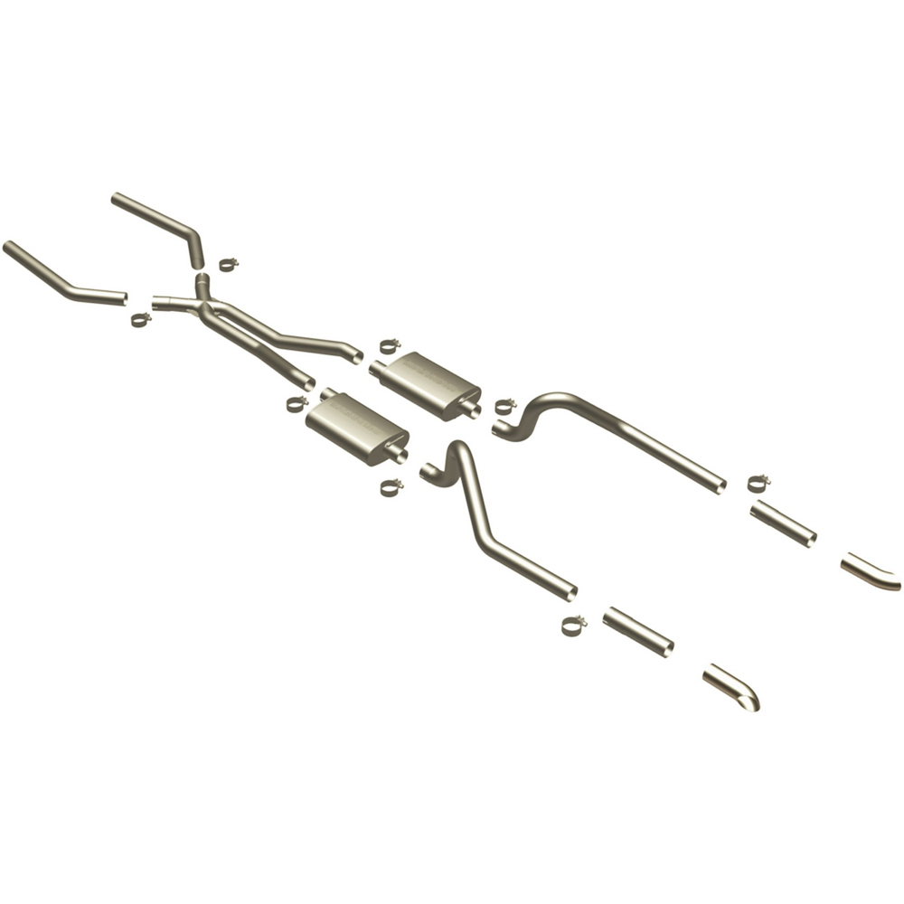 1969 Ford Mustang Performance Exhaust System