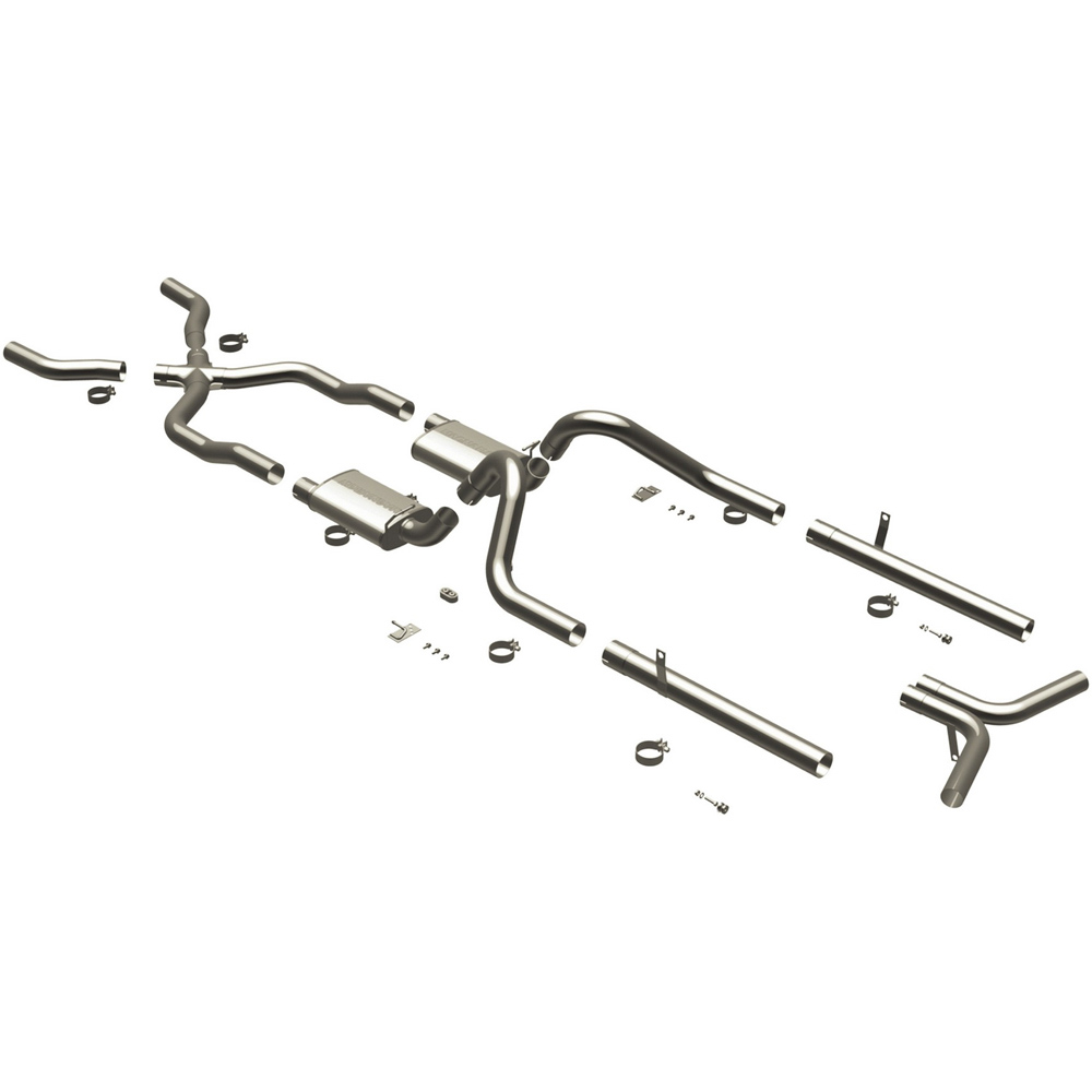 1955 Chevrolet Bel Air Performance Exhaust System