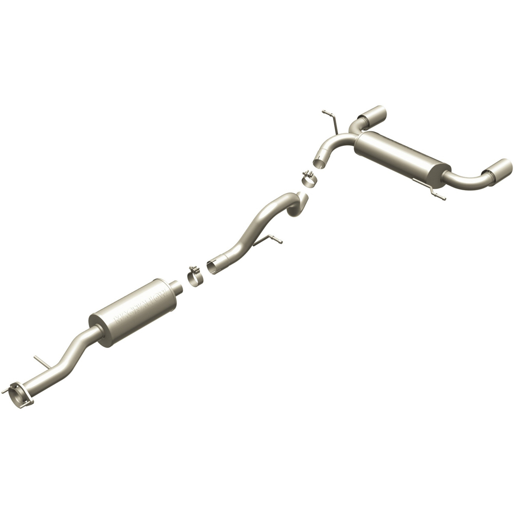 2007 Hummer h3 performance exhaust system 