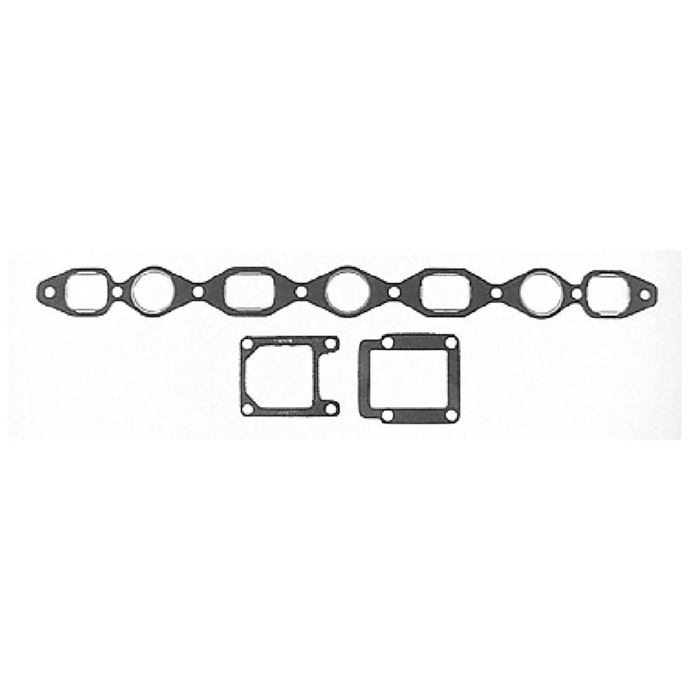 1968 International All Models exhaust manifold and intake manifold gasket set