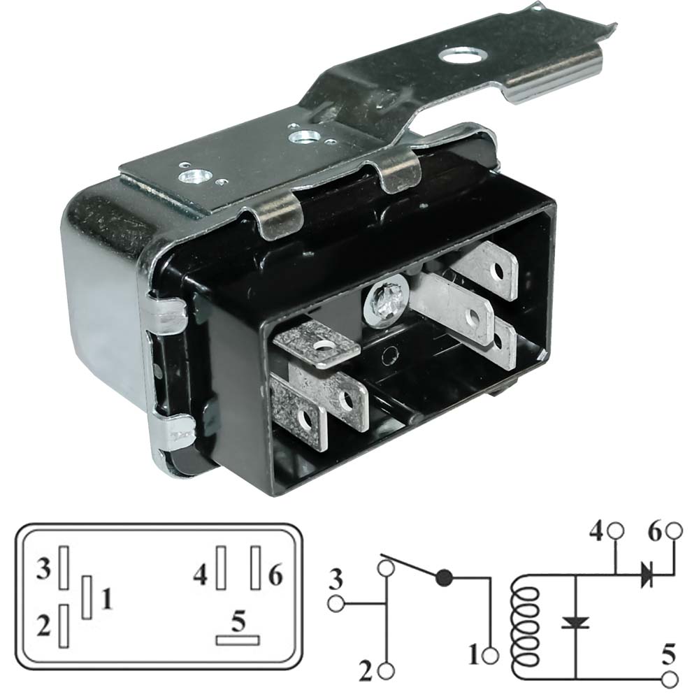 1987 Dodge Shadow HVAC System Relay