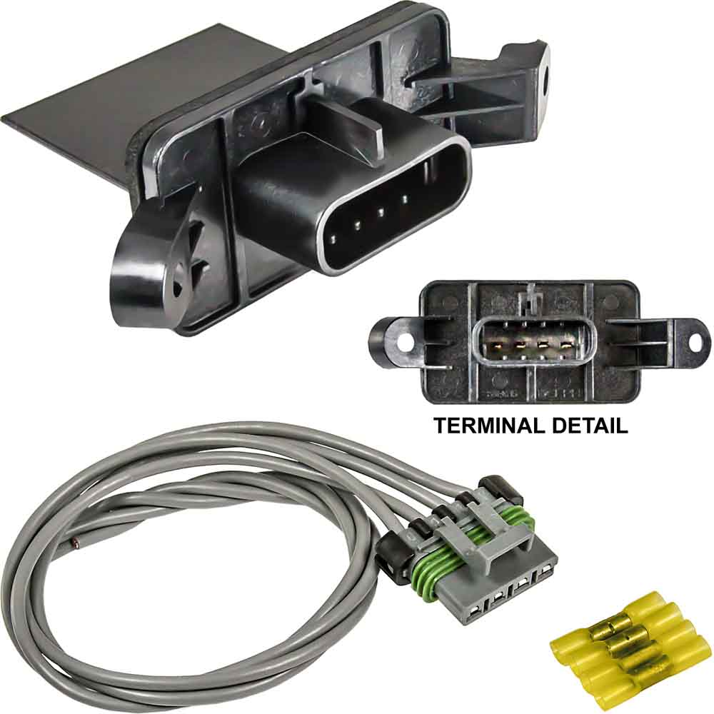 2007 Saturn Aura HVAC Blower Motor Resistor