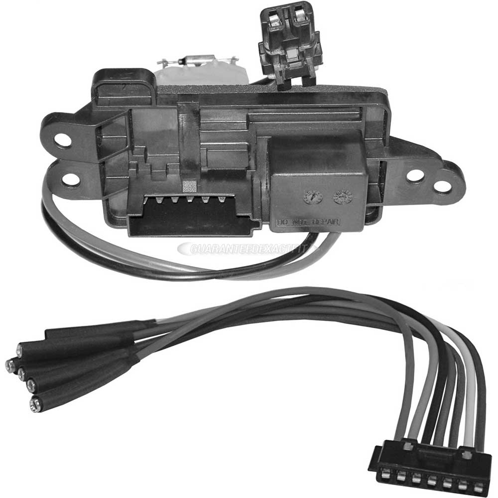 2007 Buick Rainier HVAC Blower Motor Resistor
