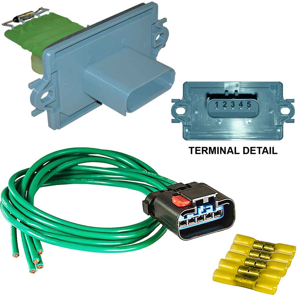2006 Dodge Durango HVAC Blower Motor Resistor