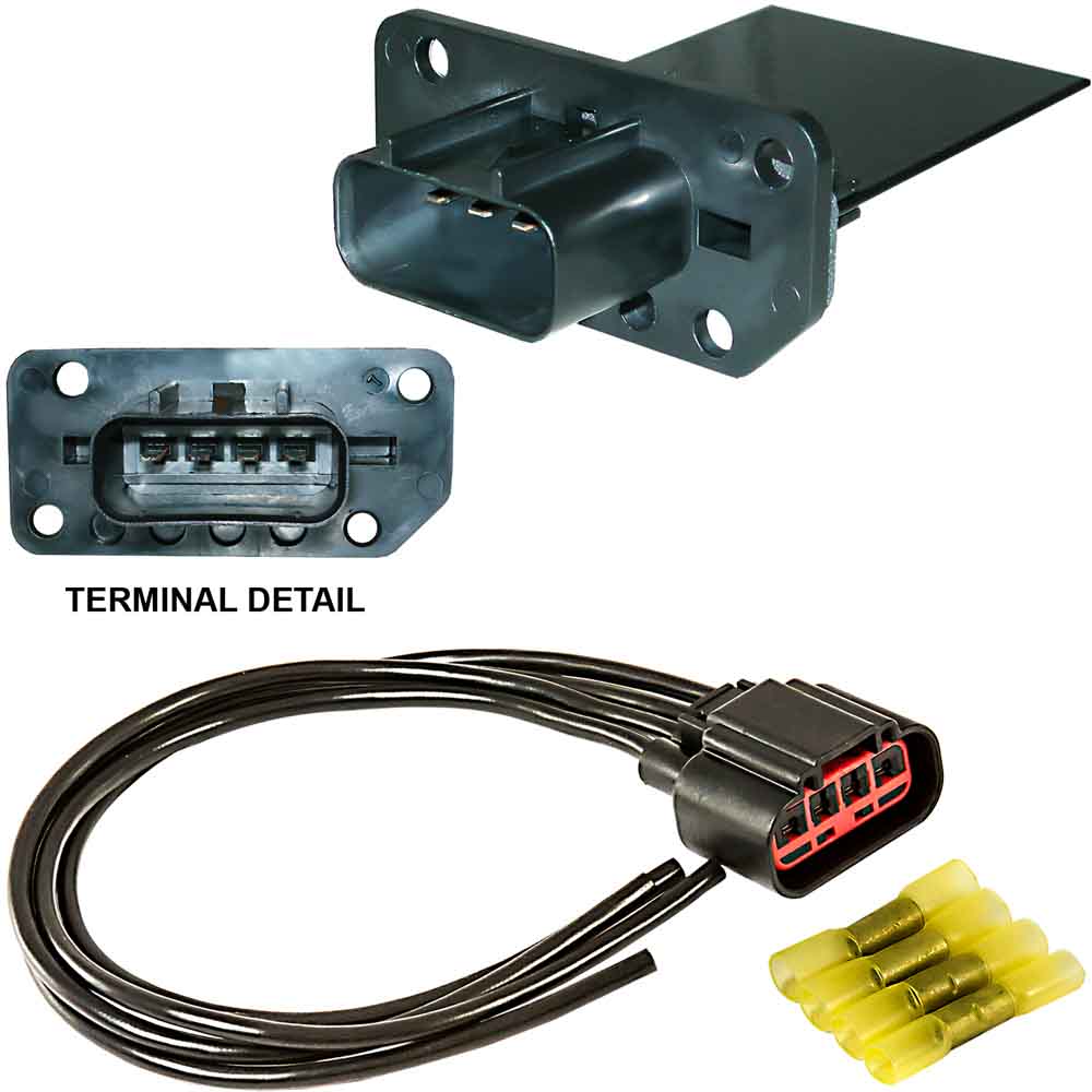 2012 Ford Mustang HVAC Blower Motor Resistor