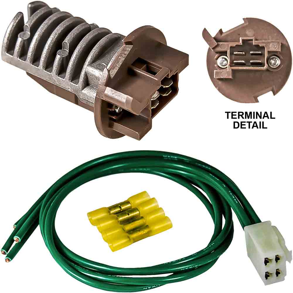 2004 Acura MDX HVAC Blower Motor Resistor