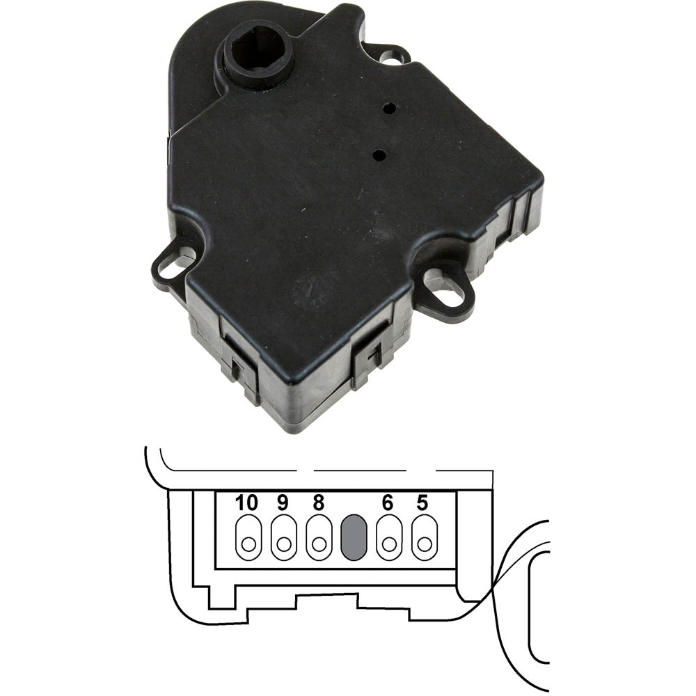 1994 Buick LeSabre HVAC Blend Door Actuator