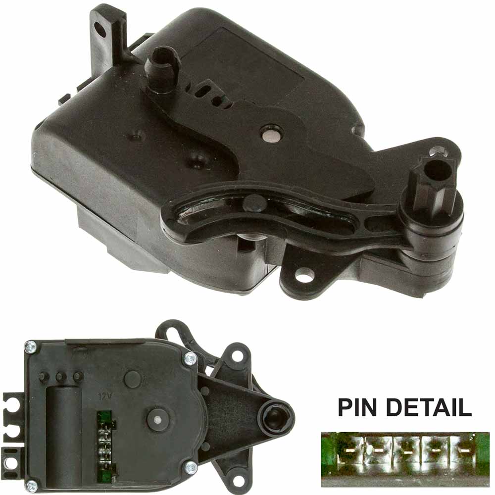 2003 Audi TT HVAC Blend Door Actuator