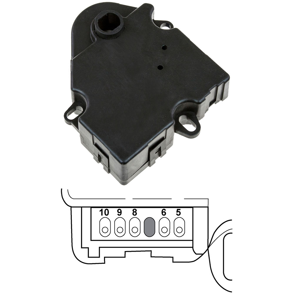 2000 Mercedes Benz ML430 HVAC Blend Door Actuator
