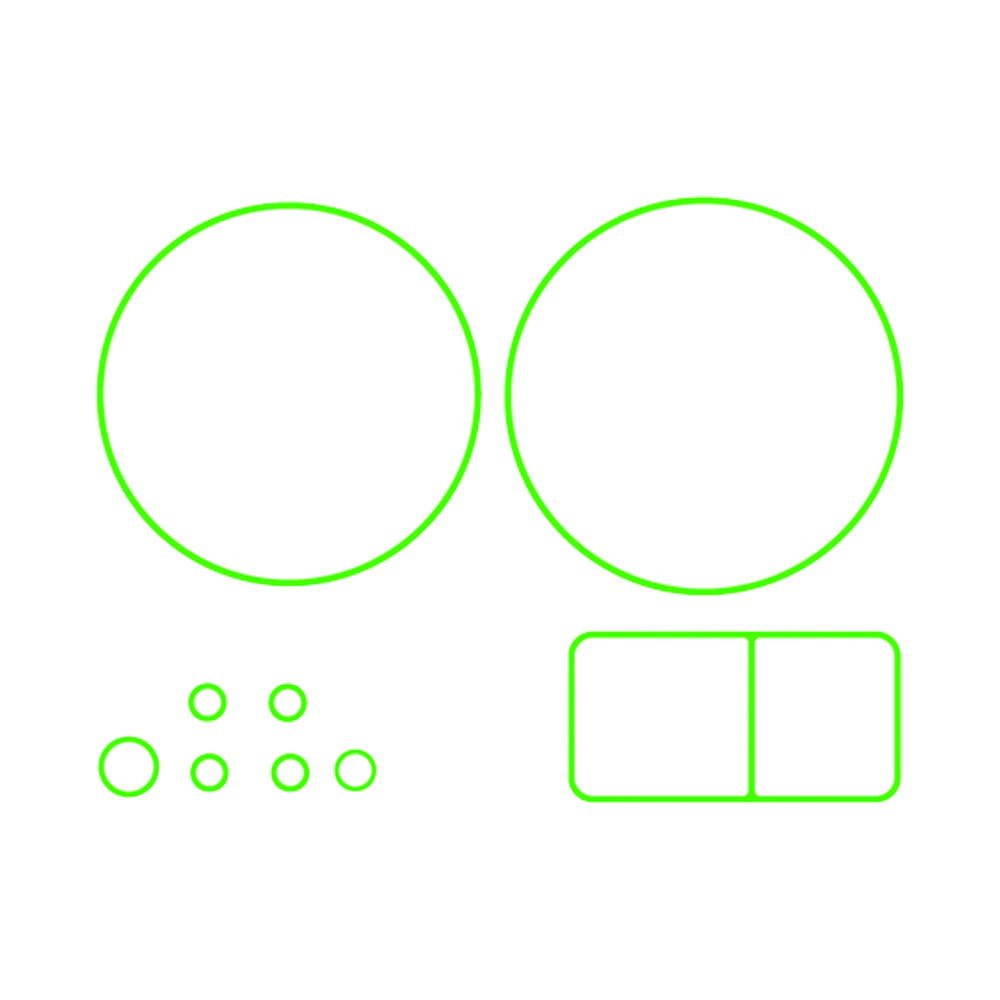 2000 Mitsubishi Eclipse A/C Compressor Gasket Kit