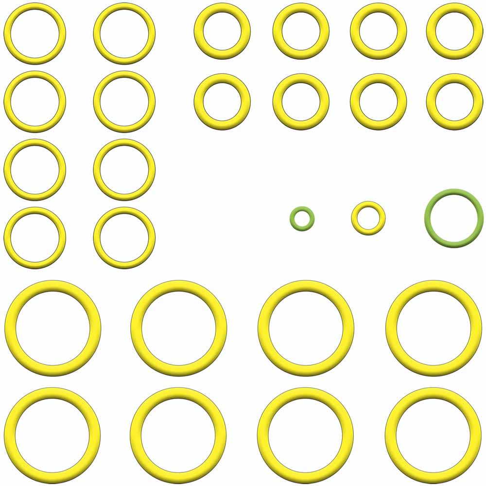 2012 Volvo C30 A/C System O-Ring and Gasket Kit
