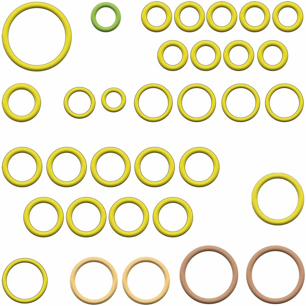 2012 Volvo S80 A/C System O-Ring and Gasket Kit