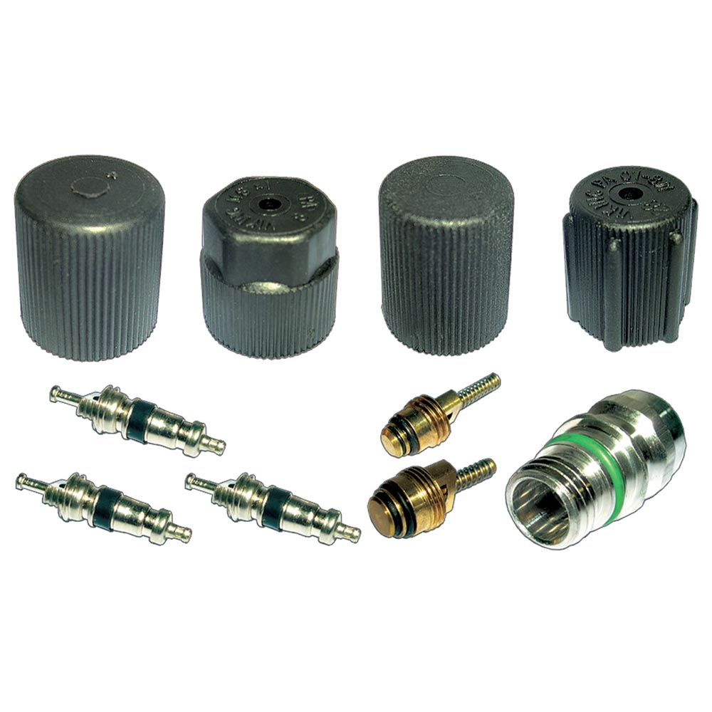  Chrysler crossfire a/c system valve core and cap kit 