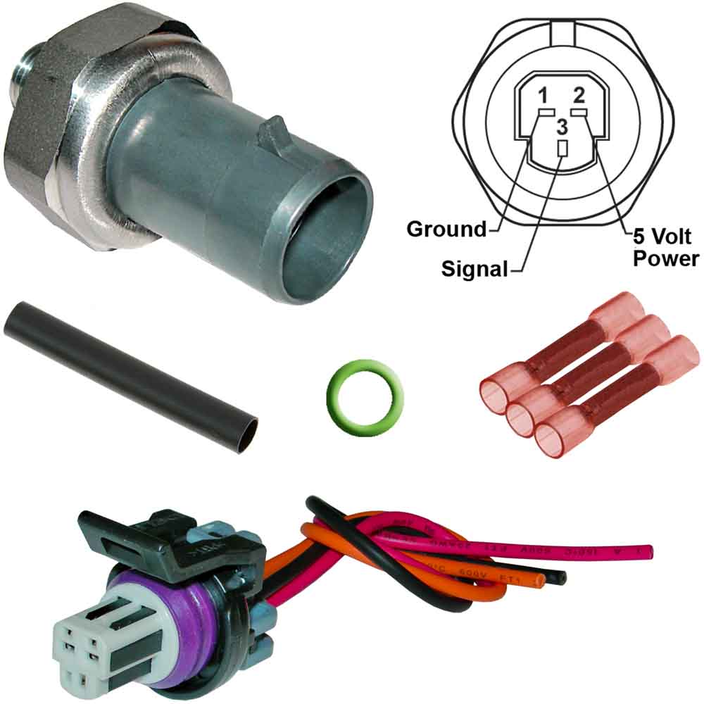 2007 Cadillac SRX HVAC Pressure Transducer