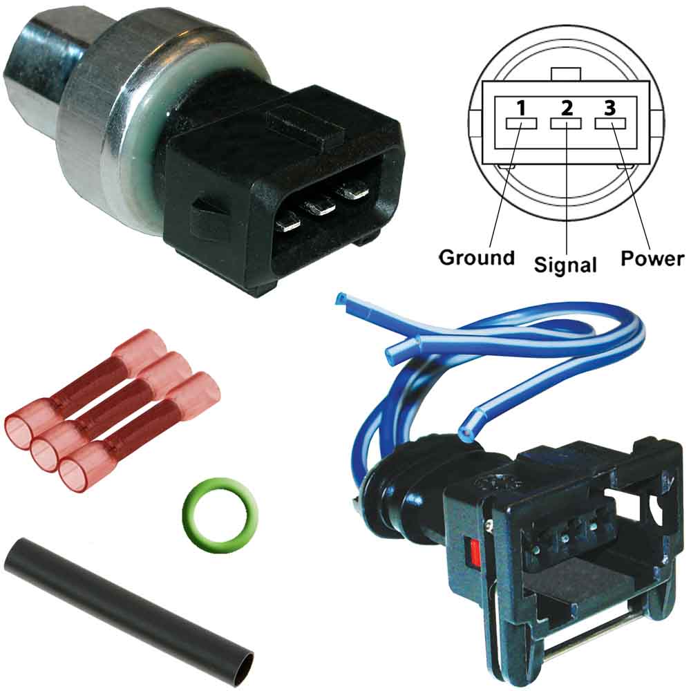 2000 Volvo V70 HVAC Pressure Transducer