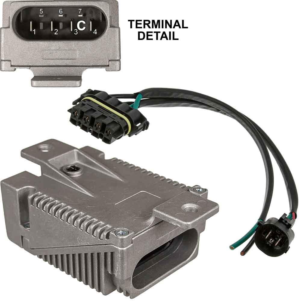 2000 Mercedes Benz E430 Engine Cooling Fan Controller