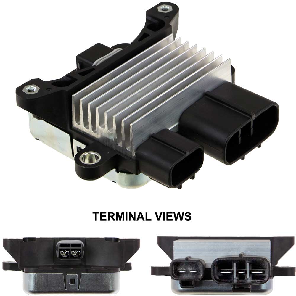 2000 Mitsubishi Eclipse Engine Cooling Fan Controller