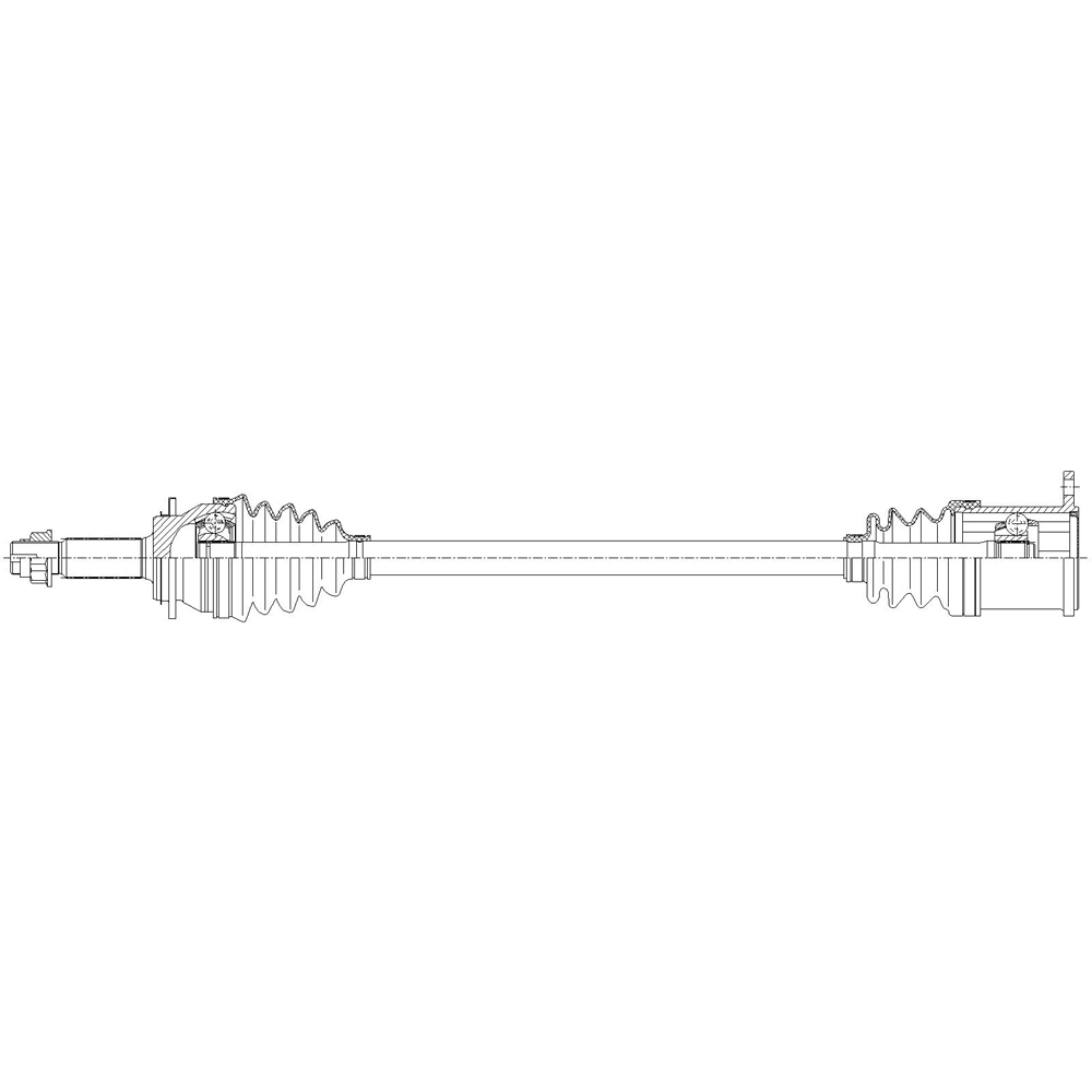 2021 Lexus RX450hL Drive Axle Rear
