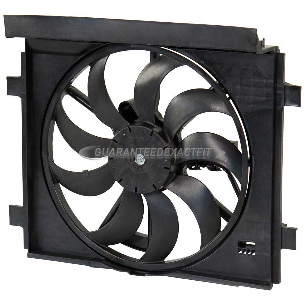 2017 Nissan Sentra Cooling Fan Assembly