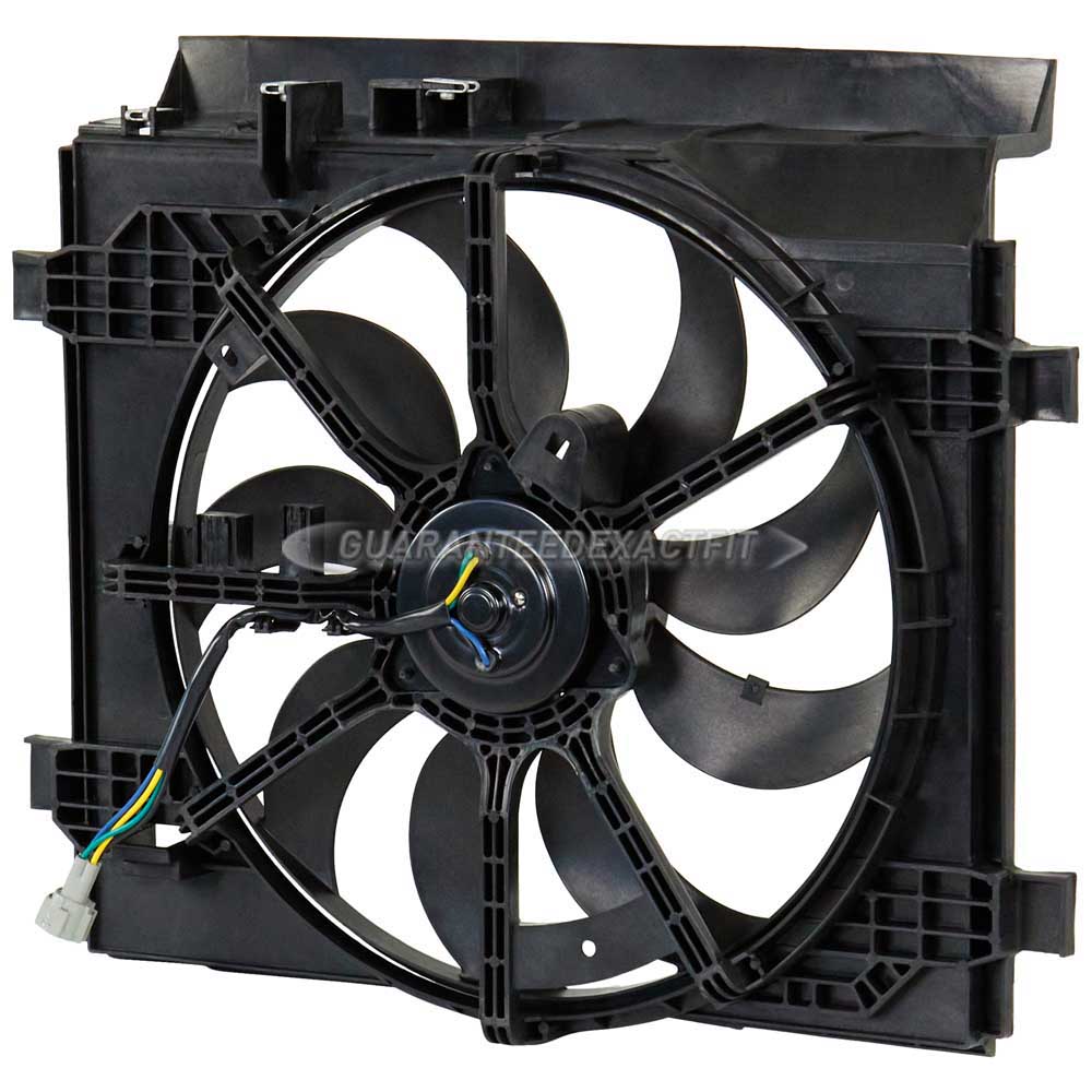 2017 Nissan Sentra Cooling Fan Assembly