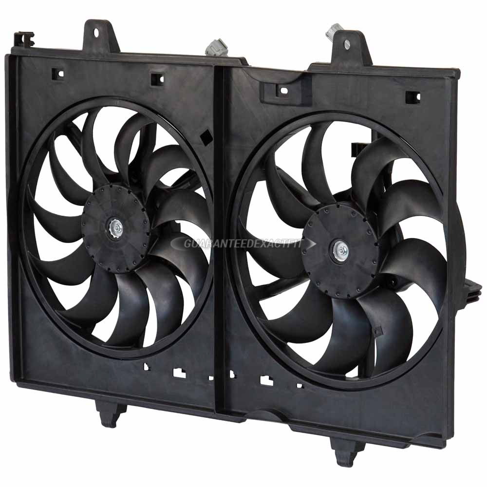 2012 Nissan Rogue Cooling Fan Assembly
