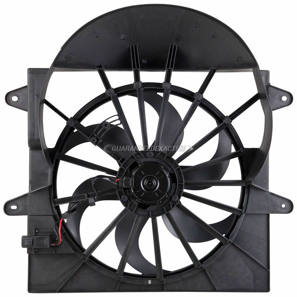 2009 Jeep Commander Cooling Fan Assembly