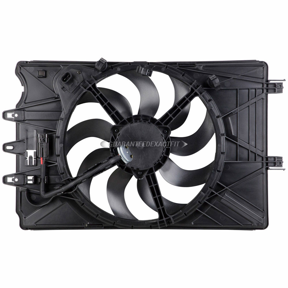 2014 Fiat 500L Cooling Fan Assembly