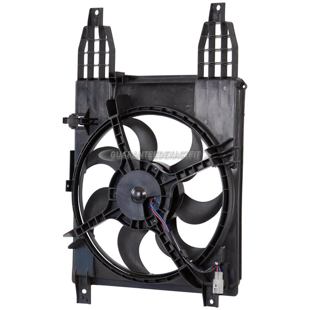 2009 Chevrolet Aveo Cooling Fan Assembly