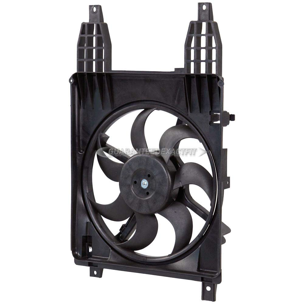 2009 Chevrolet Aveo Cooling Fan Assembly
