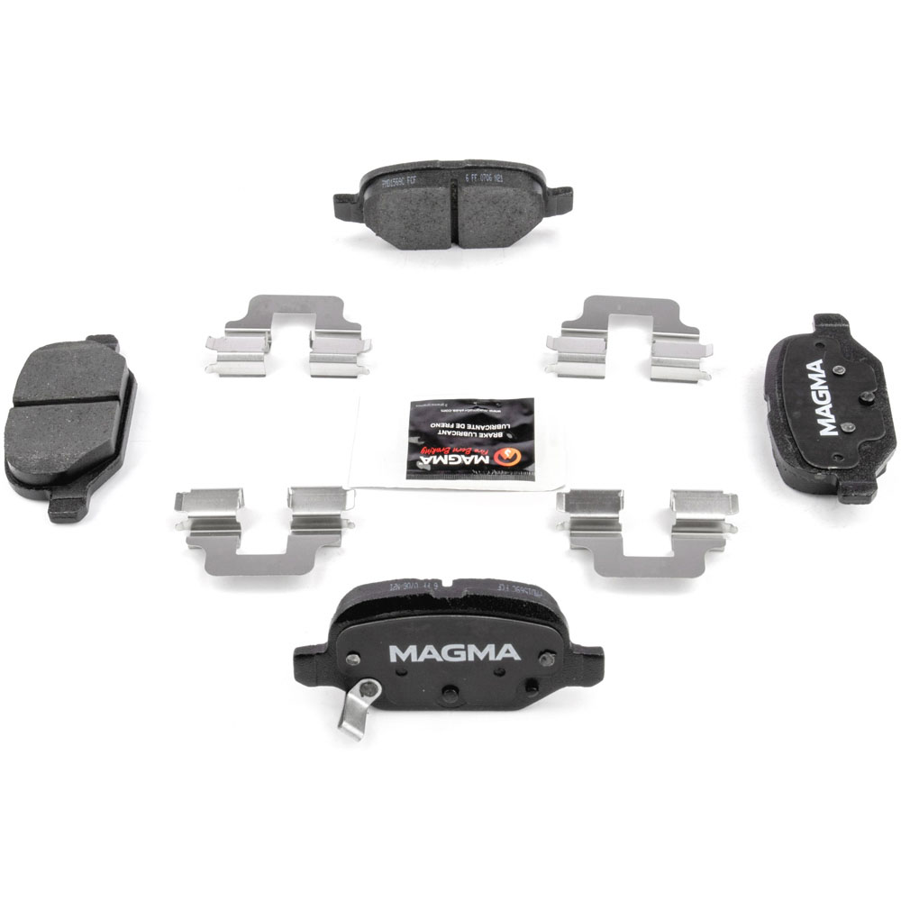 2016 Fiat 500 Brake Pad Set