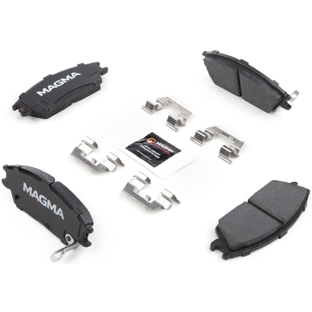 1987 Hyundai Excel Brake Pad Set