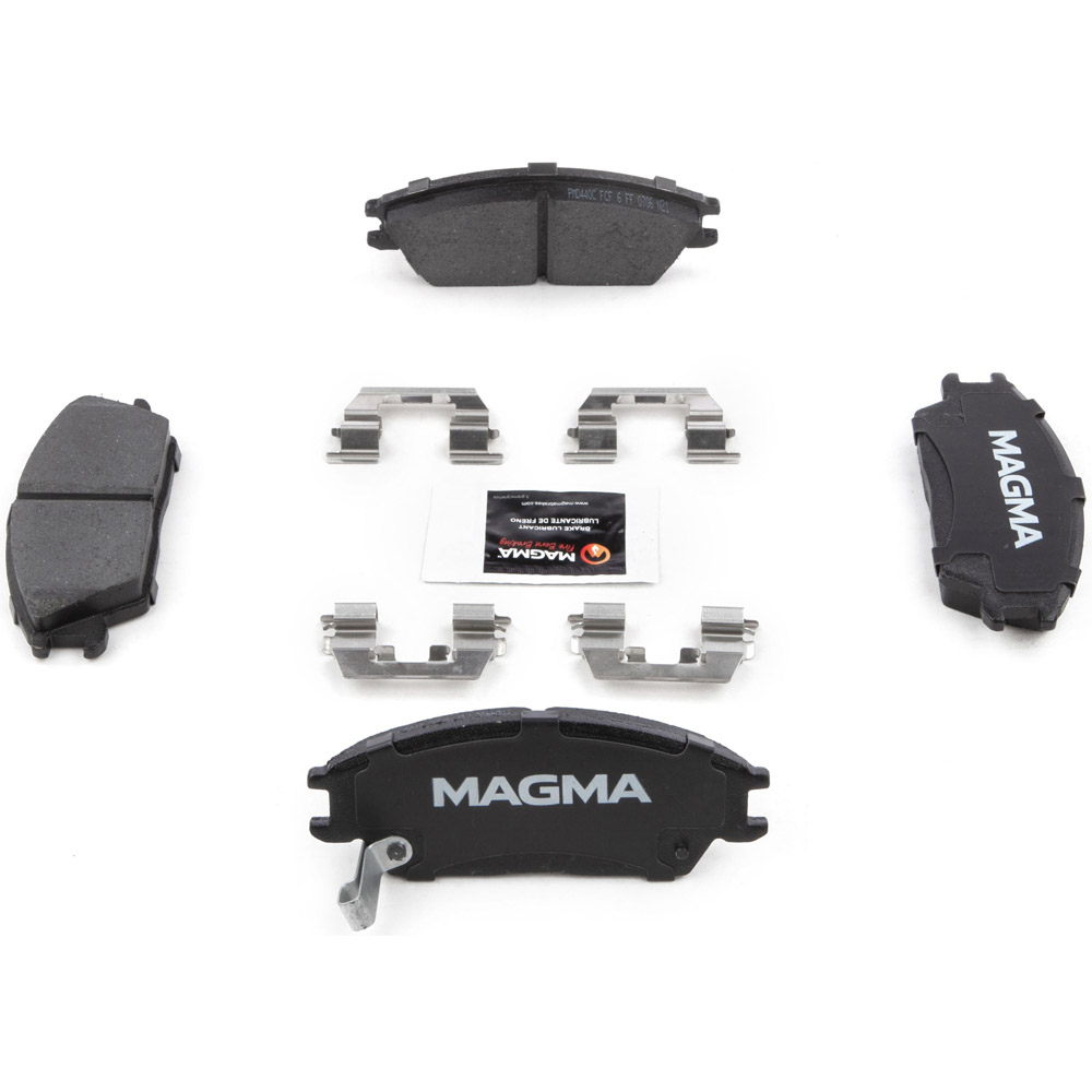 1987 Hyundai Excel Brake Pad Set