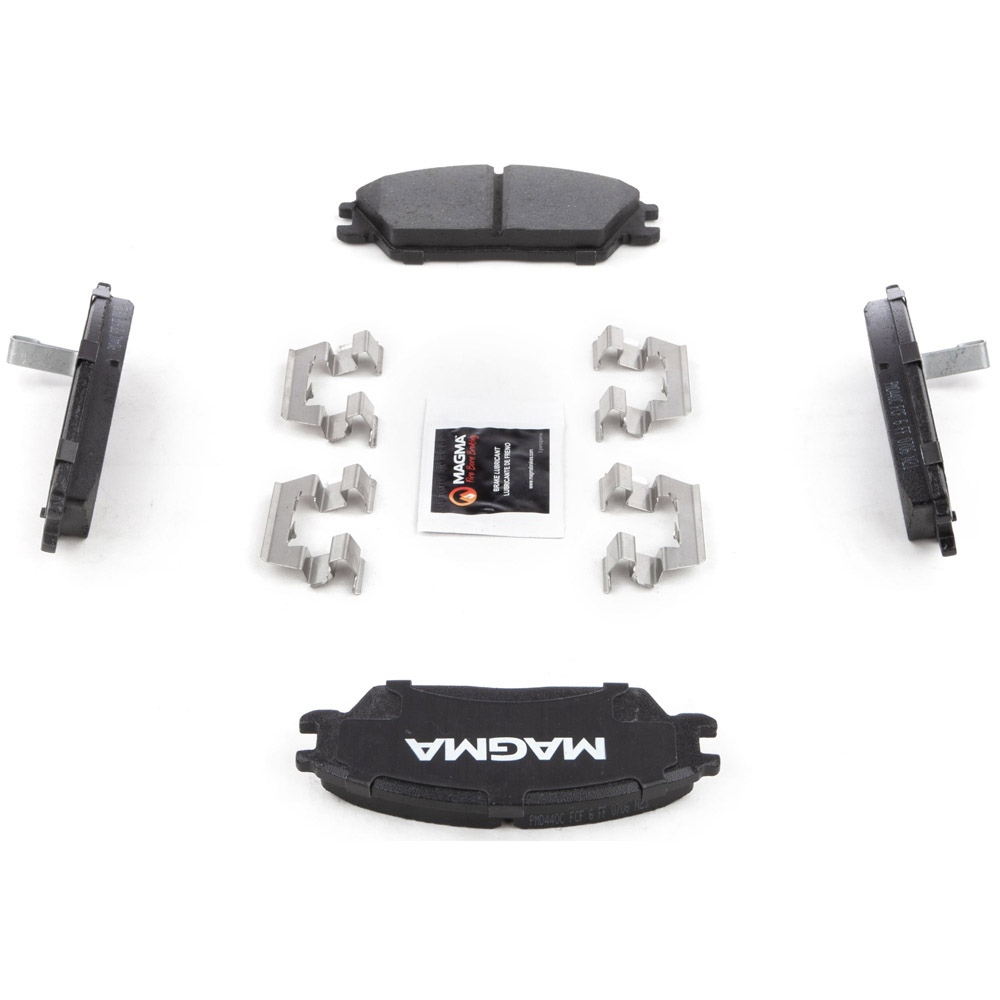 1987 Hyundai Excel Brake Pad Set