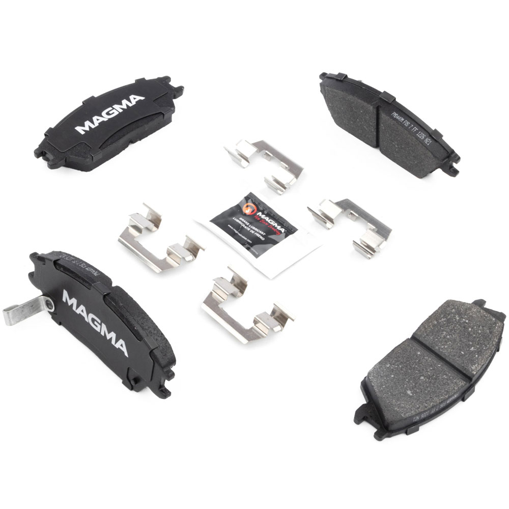 1987 Hyundai Excel Brake Pad Set